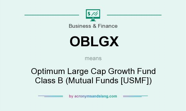 What does OBLGX mean? It stands for Optimum Large Cap Growth Fund Class B (Mutual Funds [USMF])