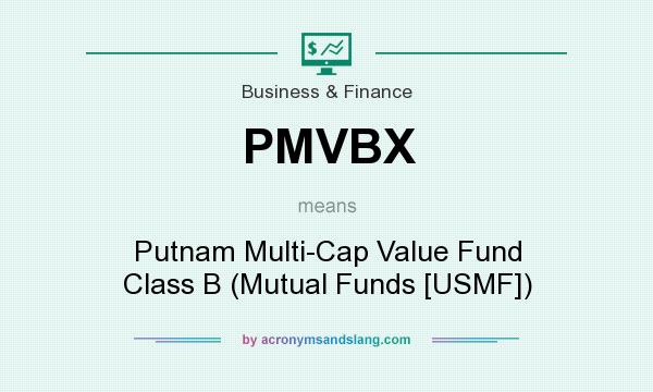 What does PMVBX mean? It stands for Putnam Multi-Cap Value Fund Class B (Mutual Funds [USMF])