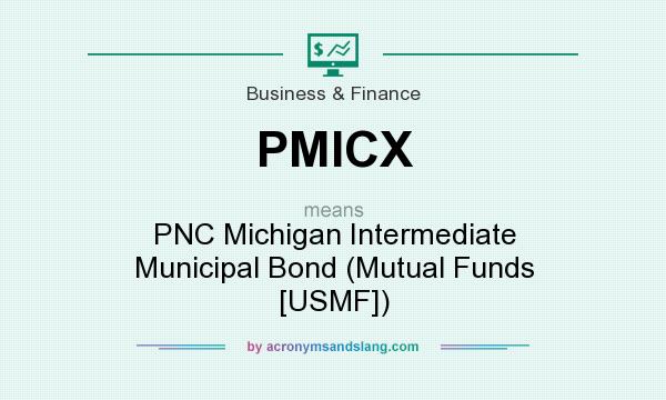 What does PMICX mean? It stands for PNC Michigan Intermediate Municipal Bond (Mutual Funds [USMF])
