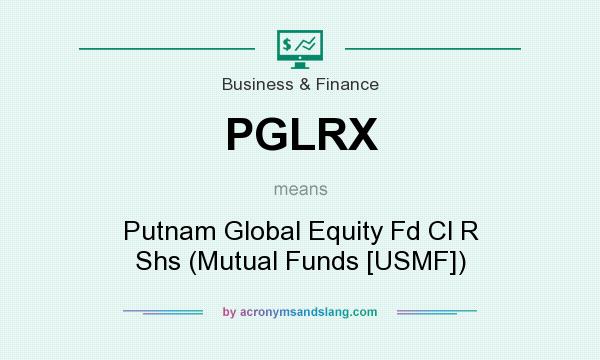 What does PGLRX mean? It stands for Putnam Global Equity Fd Cl R Shs (Mutual Funds [USMF])
