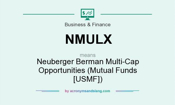 What does NMULX mean? It stands for Neuberger Berman Multi-Cap Opportunities (Mutual Funds [USMF])