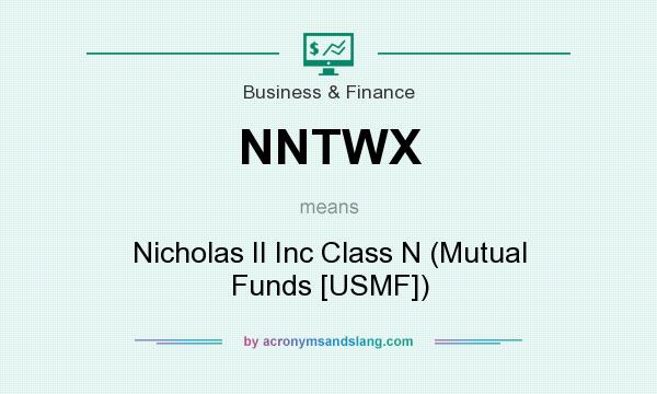 What does NNTWX mean? It stands for Nicholas II Inc Class N (Mutual Funds [USMF])