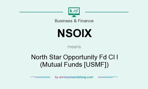 What does NSOIX mean? It stands for North Star Opportunity Fd Cl I (Mutual Funds [USMF])