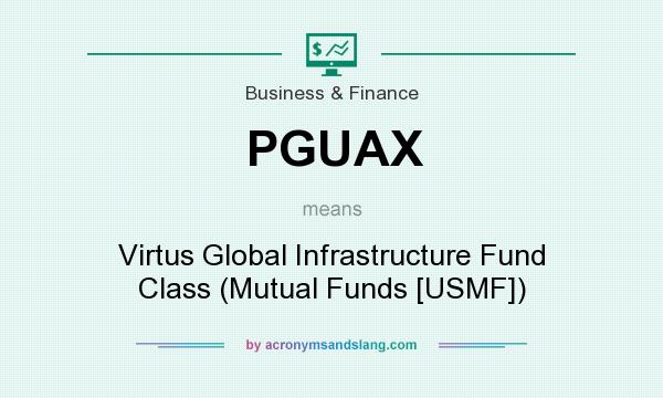 What does PGUAX mean? It stands for Virtus Global Infrastructure Fund Class (Mutual Funds [USMF])
