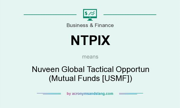 What does NTPIX mean? It stands for Nuveen Global Tactical Opportun (Mutual Funds [USMF])