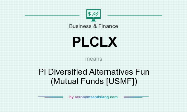 What does PLCLX mean? It stands for Pl Diversified Alternatives Fun (Mutual Funds [USMF])