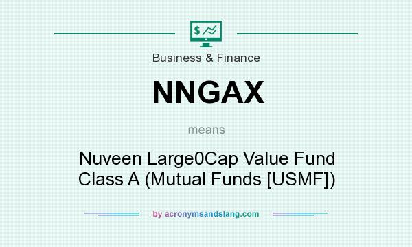 What does NNGAX mean? It stands for Nuveen Large0Cap Value Fund Class A (Mutual Funds [USMF])