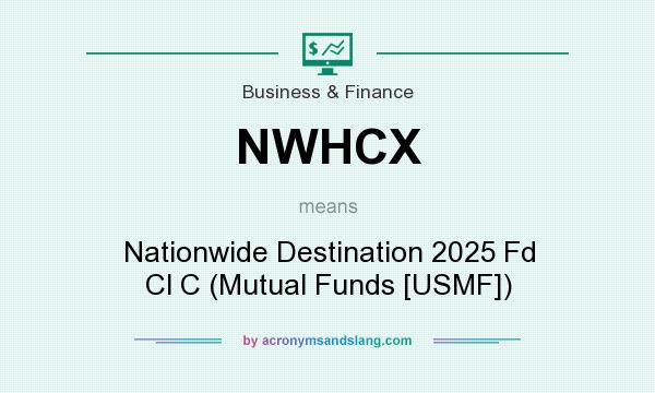 What does NWHCX mean? It stands for Nationwide Destination 2025 Fd Cl C (Mutual Funds [USMF])