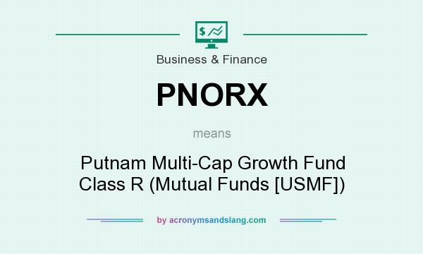 What does PNORX mean? It stands for Putnam Multi-Cap Growth Fund Class R (Mutual Funds [USMF])