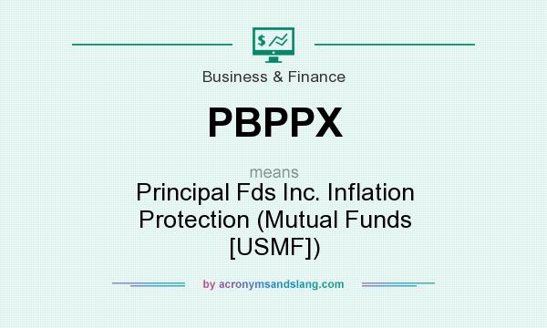 What does PBPPX mean? It stands for Principal Fds Inc. Inflation Protection (Mutual Funds [USMF])