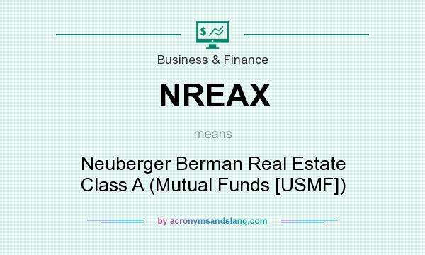 What does NREAX mean? It stands for Neuberger Berman Real Estate Class A (Mutual Funds [USMF])