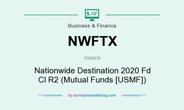 What does NWFTX mean? It stands for Nationwide Destination 2020 Fd Cl R2 (Mutual Funds [USMF])
