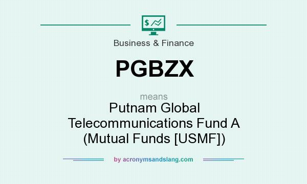 What does PGBZX mean? It stands for Putnam Global Telecommunications Fund A (Mutual Funds [USMF])