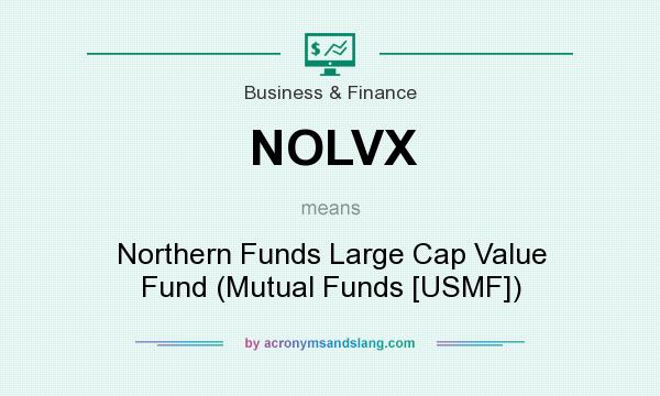 What does NOLVX mean? It stands for Northern Funds Large Cap Value Fund (Mutual Funds [USMF])