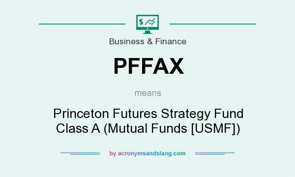 What does PFFAX mean? It stands for Princeton Futures Strategy Fund Class A (Mutual Funds [USMF])