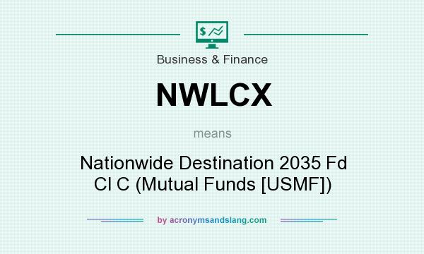 What does NWLCX mean? It stands for Nationwide Destination 2035 Fd Cl C (Mutual Funds [USMF])