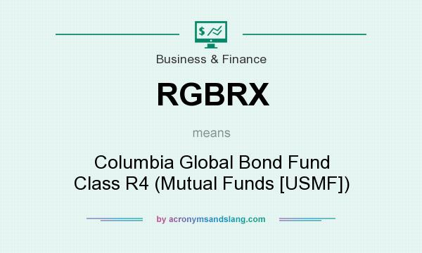 What does RGBRX mean? It stands for Columbia Global Bond Fund Class R4 (Mutual Funds [USMF])