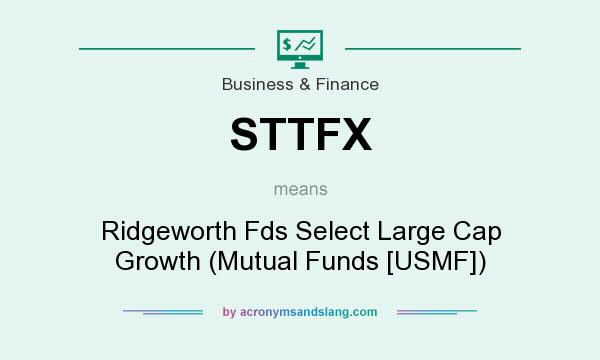 What does STTFX mean? It stands for Ridgeworth Fds Select Large Cap Growth (Mutual Funds [USMF])