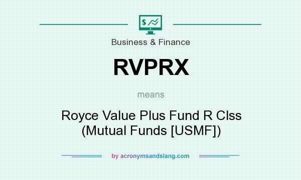 What does RVPRX mean? It stands for Royce Value Plus Fund R Clss (Mutual Funds [USMF])