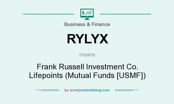 What does RYLYX mean? It stands for Frank Russell Investment Co. Lifepoints (Mutual Funds [USMF])