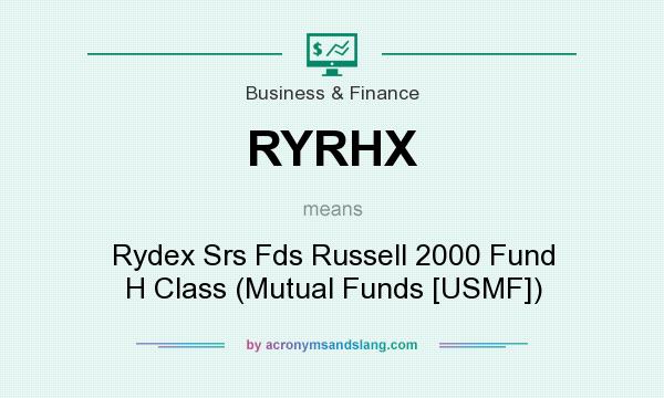 What does RYRHX mean? It stands for Rydex Srs Fds Russell 2000 Fund H Class (Mutual Funds [USMF])