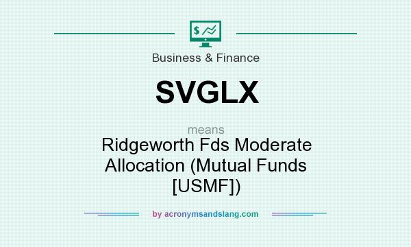 What does SVGLX mean? It stands for Ridgeworth Fds Moderate Allocation (Mutual Funds [USMF])