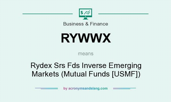 What does RYWWX mean? It stands for Rydex Srs Fds Inverse Emerging Markets (Mutual Funds [USMF])