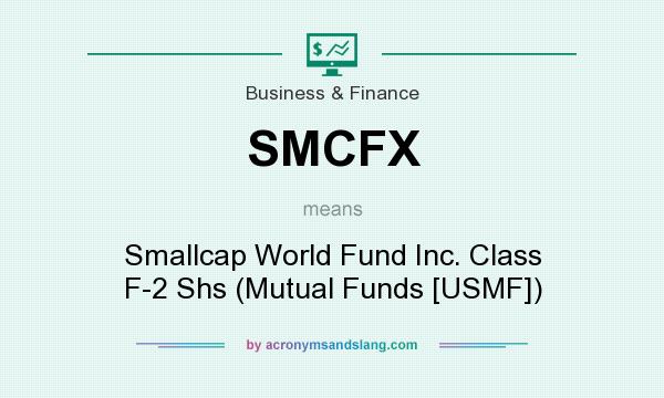 What does SMCFX mean? It stands for Smallcap World Fund Inc. Class F-2 Shs (Mutual Funds [USMF])