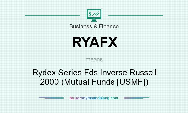 What does RYAFX mean? It stands for Rydex Series Fds Inverse Russell 2000 (Mutual Funds [USMF])