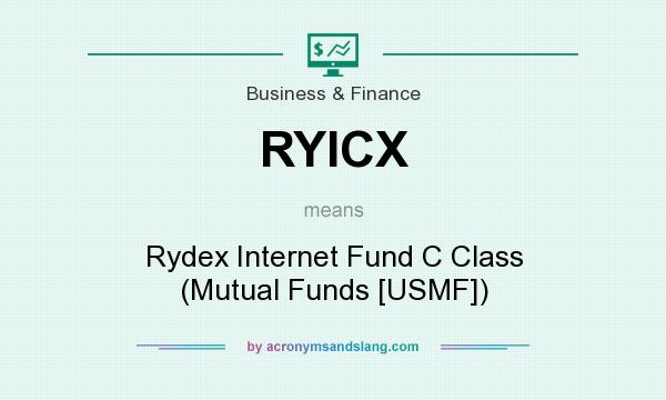 What does RYICX mean? It stands for Rydex Internet Fund C Class (Mutual Funds [USMF])