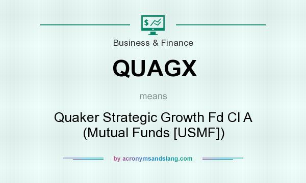 What does QUAGX mean? It stands for Quaker Strategic Growth Fd Cl A (Mutual Funds [USMF])