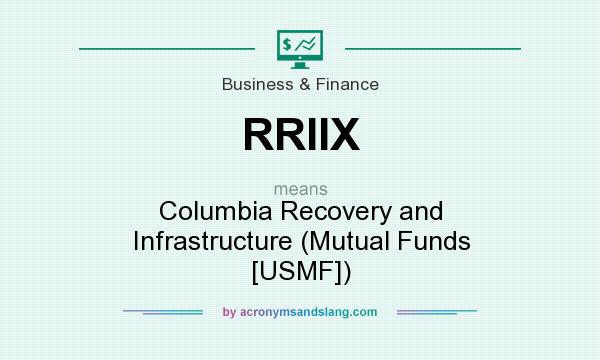 What does RRIIX mean? It stands for Columbia Recovery and Infrastructure (Mutual Funds [USMF])