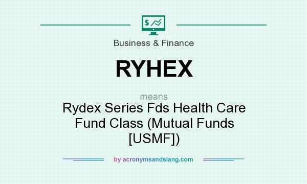 What does RYHEX mean? It stands for Rydex Series Fds Health Care Fund Class (Mutual Funds [USMF])