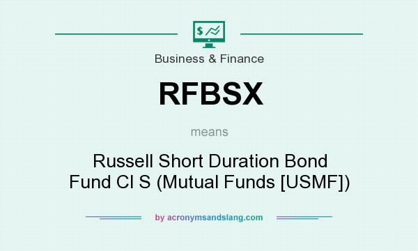 What does RFBSX mean? It stands for Russell Short Duration Bond Fund Cl S (Mutual Funds [USMF])