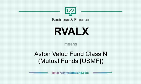 What does RVALX mean? It stands for Aston Value Fund Class N (Mutual Funds [USMF])