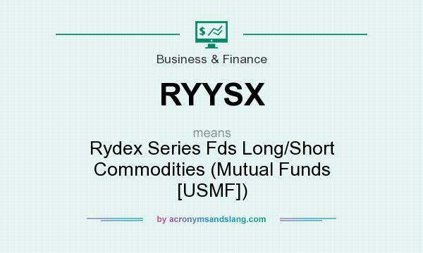 What does RYYSX mean? It stands for Rydex Series Fds Long/Short Commodities (Mutual Funds [USMF])