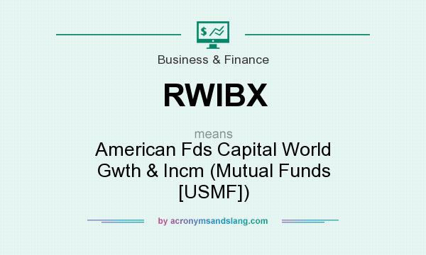 What does RWIBX mean? It stands for American Fds Capital World Gwth & Incm (Mutual Funds [USMF])