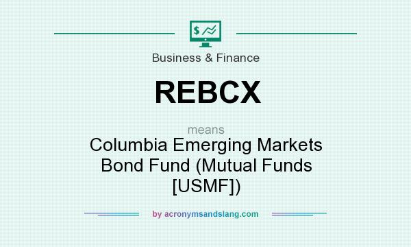What does REBCX mean? It stands for Columbia Emerging Markets Bond Fund (Mutual Funds [USMF])