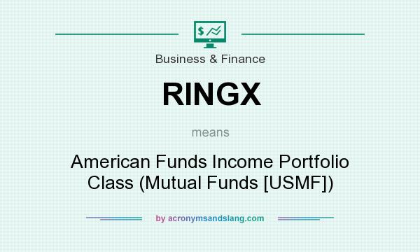 What does RINGX mean? It stands for American Funds Income Portfolio Class (Mutual Funds [USMF])