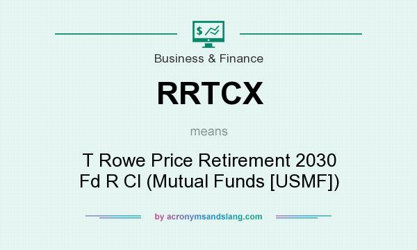 What does RRTCX mean? It stands for T Rowe Price Retirement 2030 Fd R Cl (Mutual Funds [USMF])