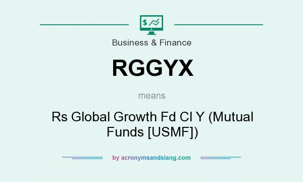 What does RGGYX mean? It stands for Rs Global Growth Fd Cl Y (Mutual Funds [USMF])
