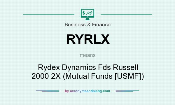 What does RYRLX mean? It stands for Rydex Dynamics Fds Russell 2000 2X (Mutual Funds [USMF])