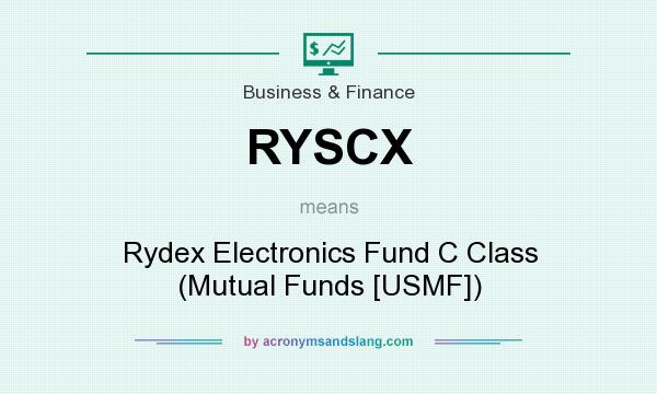 What does RYSCX mean? It stands for Rydex Electronics Fund C Class (Mutual Funds [USMF])