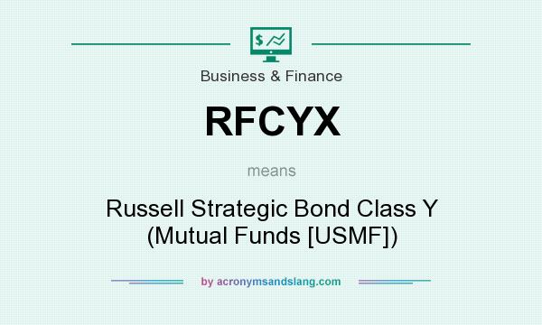 What does RFCYX mean? It stands for Russell Strategic Bond Class Y (Mutual Funds [USMF])