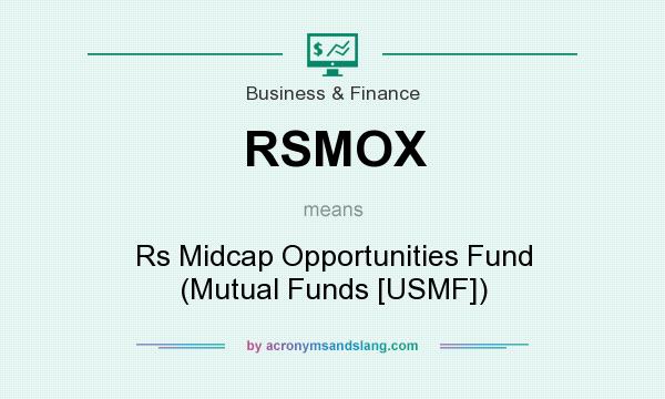 What does RSMOX mean? It stands for Rs Midcap Opportunities Fund (Mutual Funds [USMF])