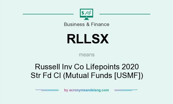 What does RLLSX mean? It stands for Russell Inv Co Lifepoints 2020 Str Fd Cl (Mutual Funds [USMF])