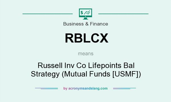 What does RBLCX mean? It stands for Russell Inv Co Lifepoints Bal Strategy (Mutual Funds [USMF])