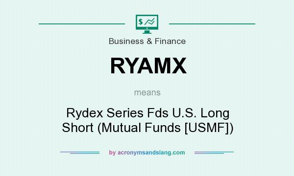 What does RYAMX mean? It stands for Rydex Series Fds U.S. Long Short (Mutual Funds [USMF])