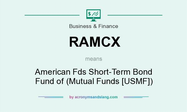 What does RAMCX mean? It stands for American Fds Short-Term Bond Fund of (Mutual Funds [USMF])