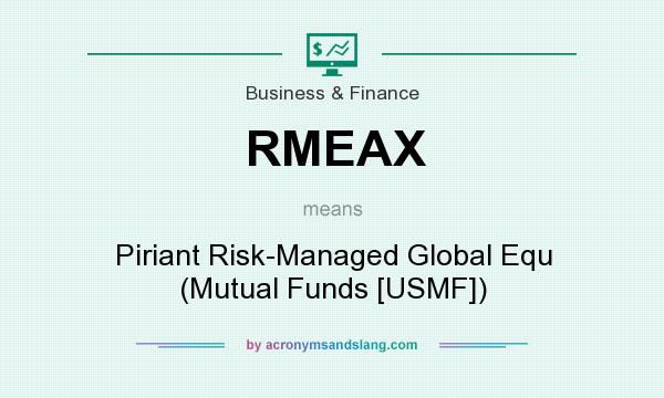 What does RMEAX mean? It stands for Piriant Risk-Managed Global Equ (Mutual Funds [USMF])